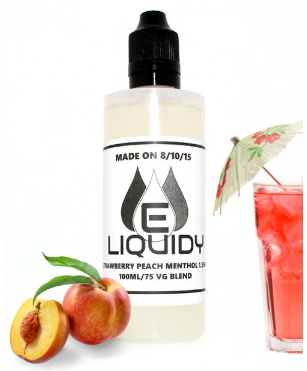 Eliquidy - Strawberry Peach Menthol 100ml