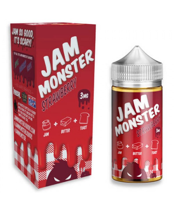 Jam Monster - Strawberry 100ml