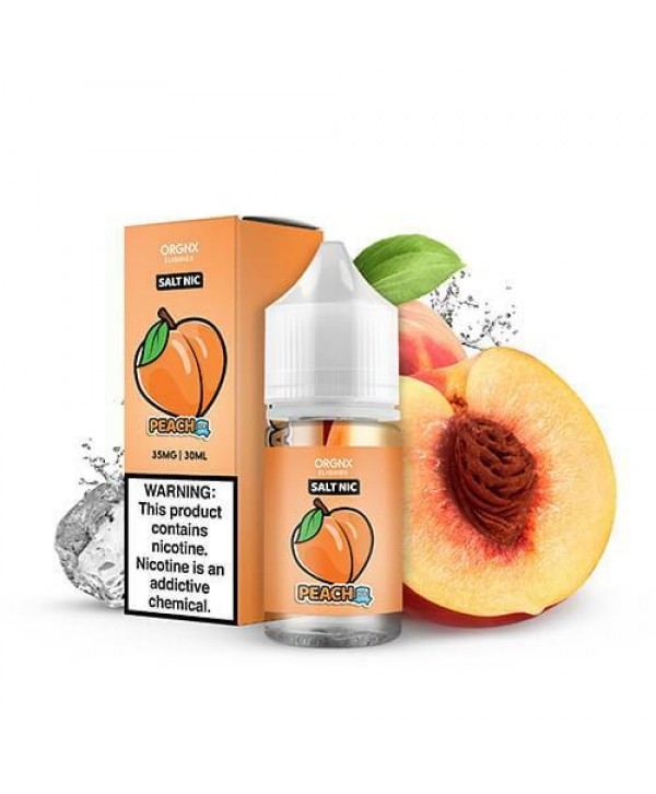 Orgnx Eliquid Salt - Peach Ice 30ml