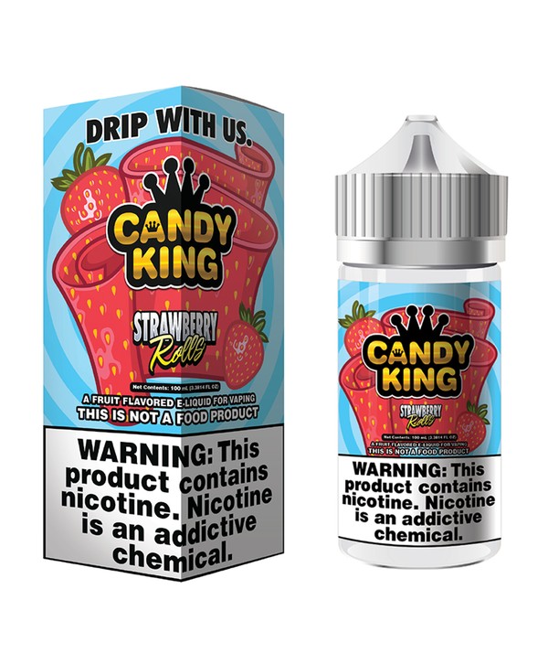 Candy King - Strawberry Rolls 100ml