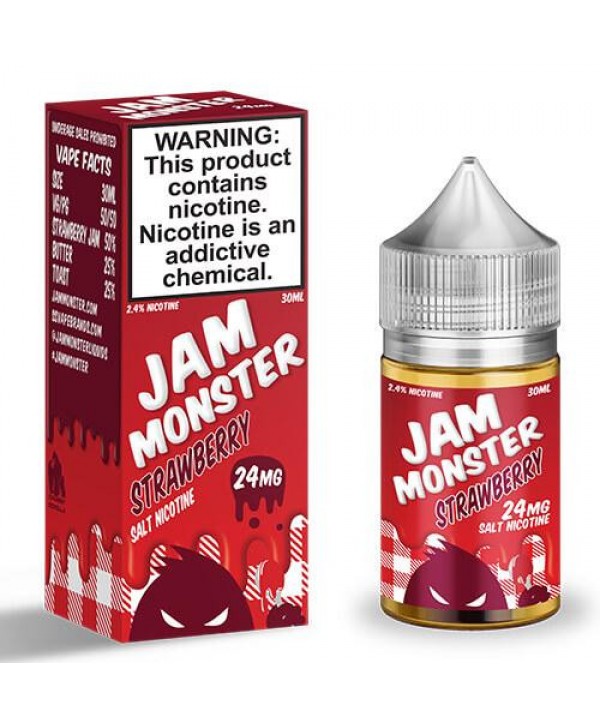 Jam Monster Salt - Strawberry 30ml