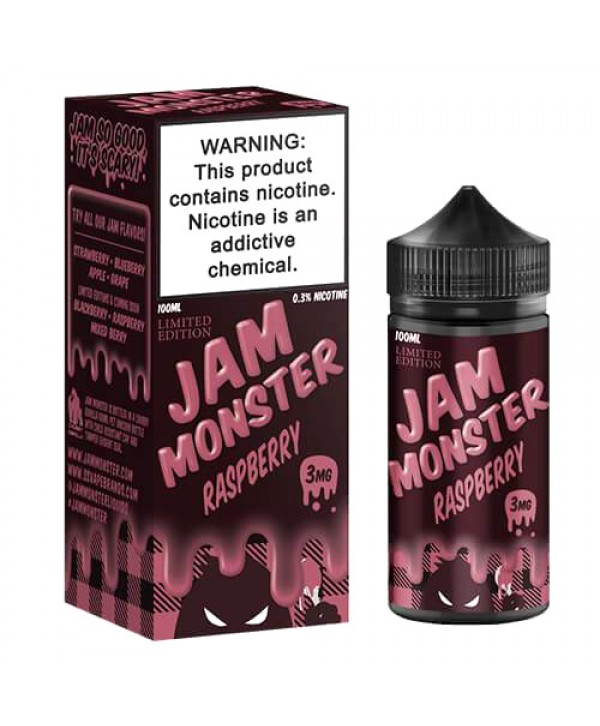 Jam Monster - Raspberry 100ml (Limited Edition)