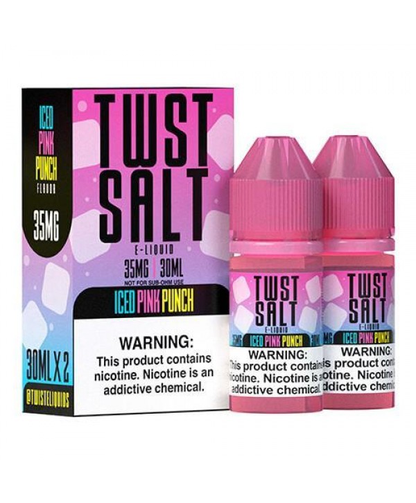 Lemon Twist Salt - Iced Pink Punch 60ml