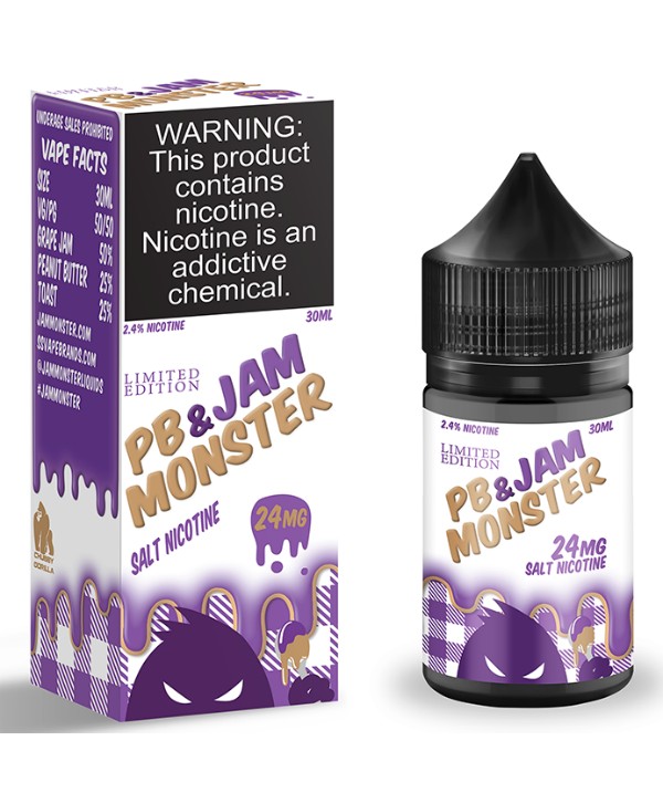 Jam Monster Salt - PB & Jam 30ml