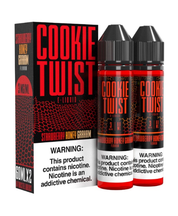 Cookie Twist - Strawberry Honey Graham 120ml