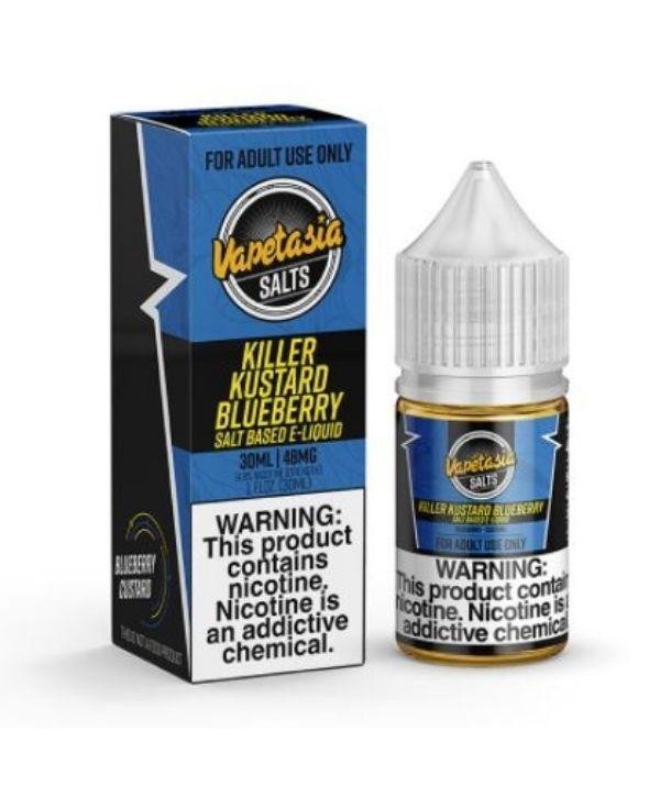 Vapetasia Salts - Killer Kustard Blueberry 30ml