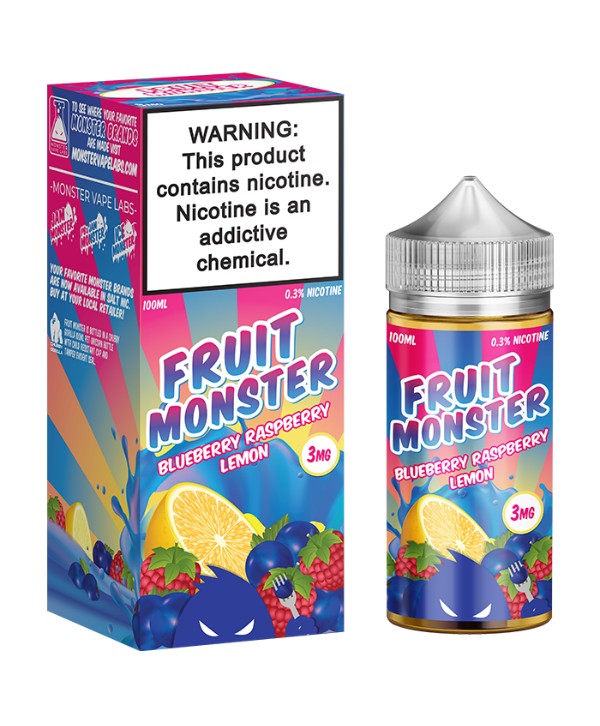 Fruit Monster - Blueberry Raspberry Lemon 100ml