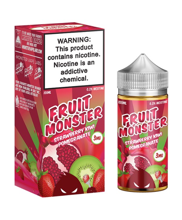 Fruit Monster - Strawberry Kiwi Pomegranate 100ml