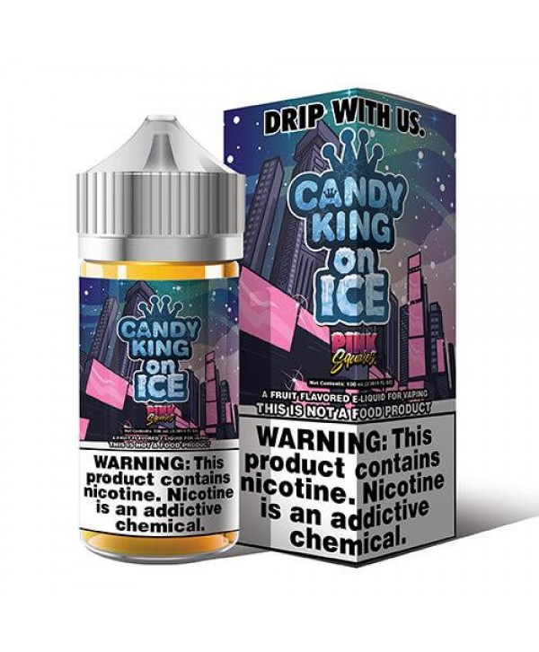 Candy King On Ice - Pink Squares 100ml