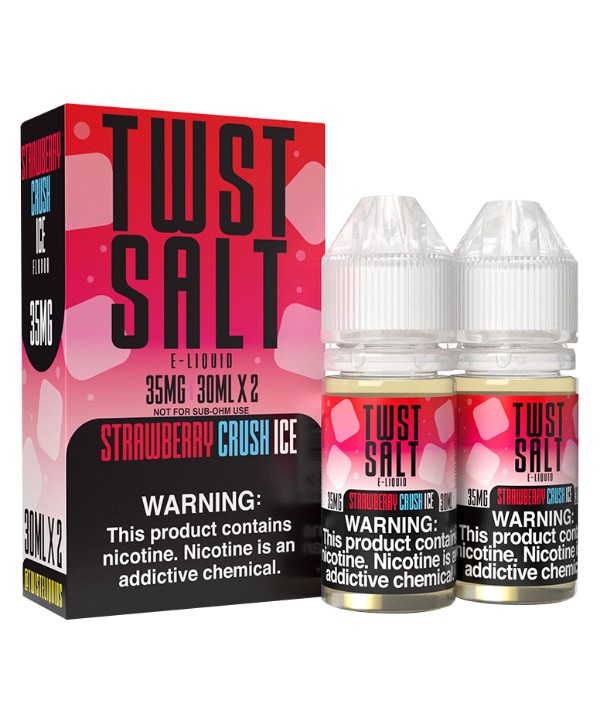 Lemon Twist Salt - Strawberry Crush Ice 60ml