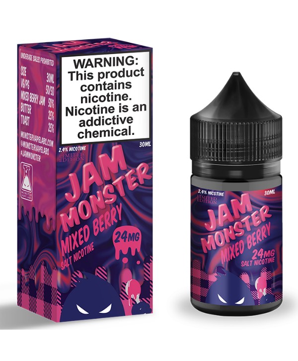 Jam Monster Salt - Mixed Berry 30ml