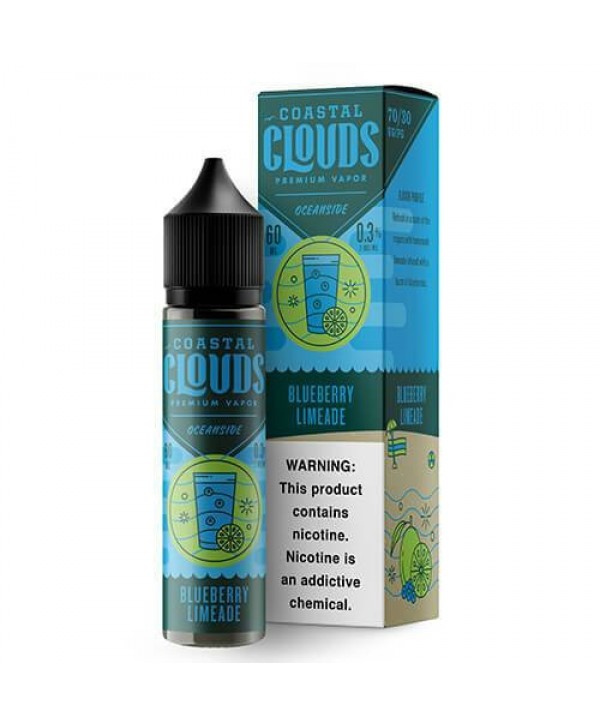 Coastal Clouds - Blueberry Limeade 60ml