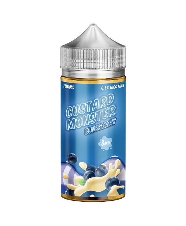 Custard Monster - Blueberry 100ml