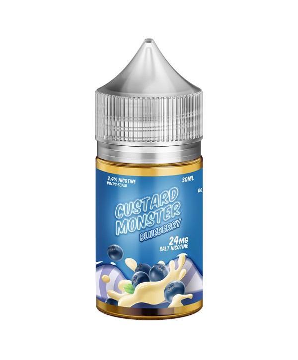 Custard Monster Salt - Blueberry 30ml