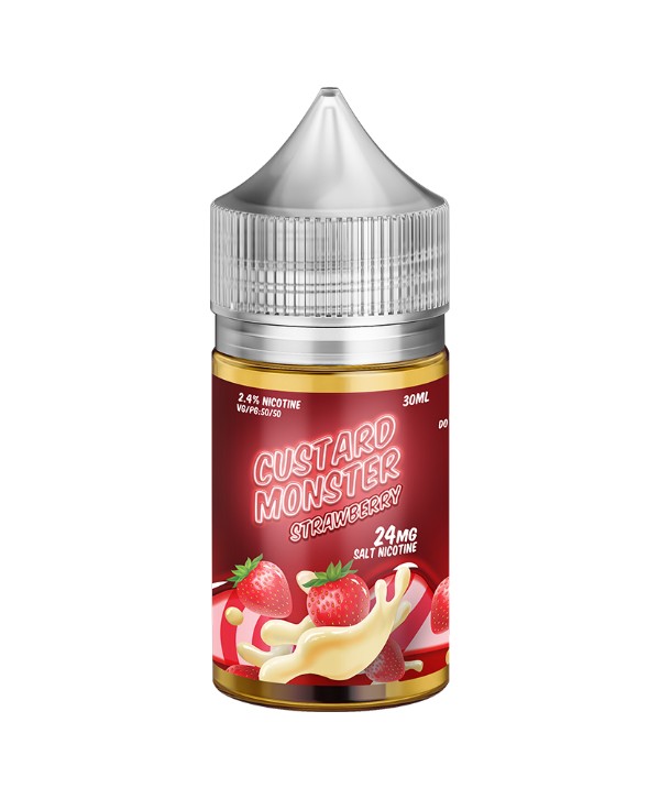 Custard Monster Salt - Strawberry 30ml