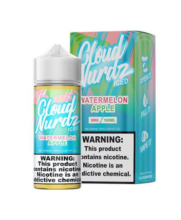 Cloud Nurdz - Watermelon Apple Iced 100ml