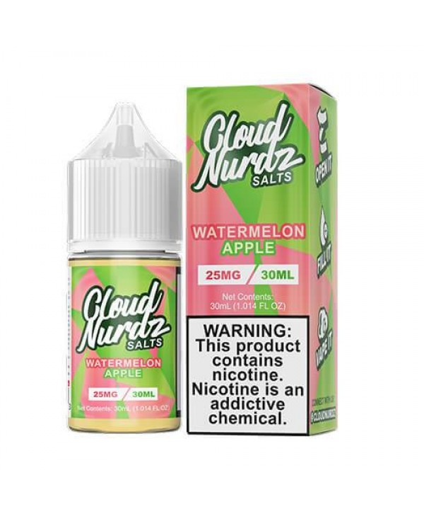 Cloud Nurdz Salts - Watermelon Apple 30ml