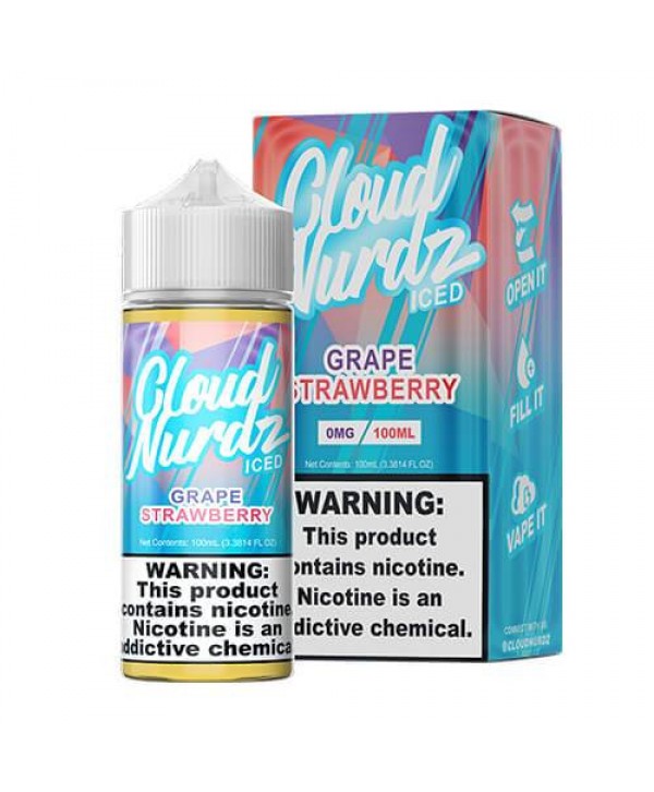 Cloud Nurdz - Grape Strawberry Iced 100ml