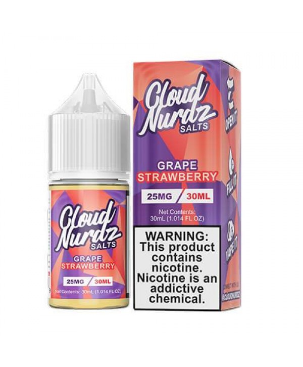 Cloud Nurdz Salts - Grape Strawberry 30ml