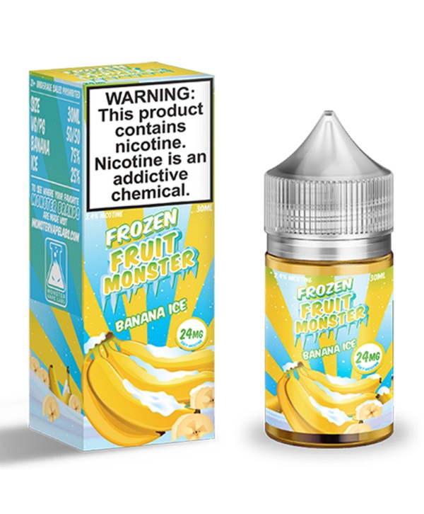 Frozen Fruit Monster Salt - Banana Ice 30ml