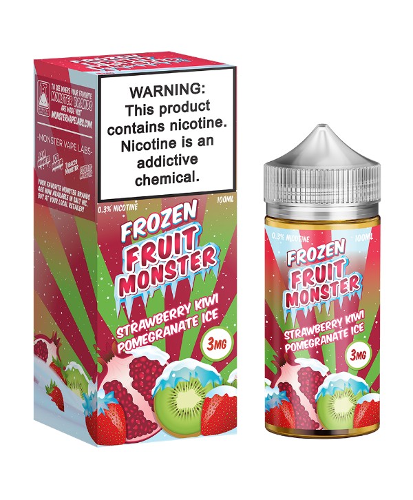 Frozen Fruit Monster - Strawberry Kiwi Pomegranate Ice 100ml