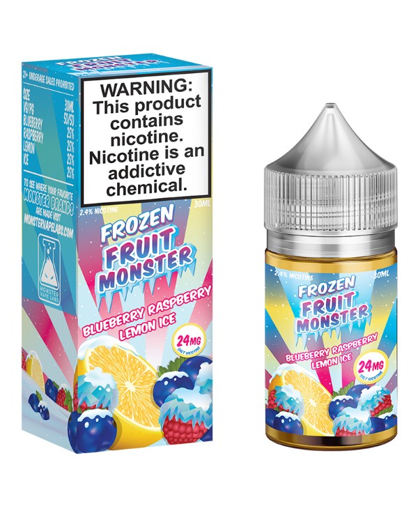 Frozen Fruit Monster Salt - Blueberry Raspberry Lemon Ice 30ml