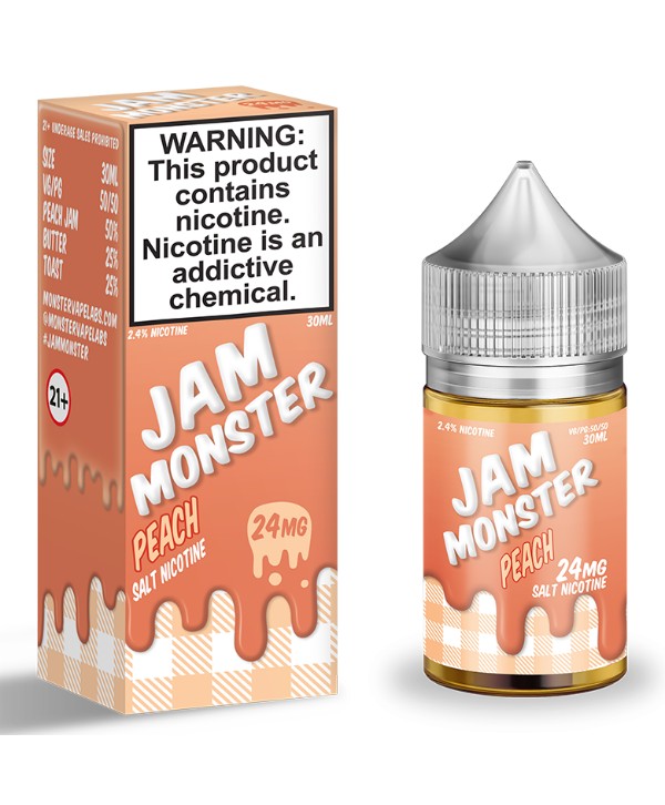 Jam Monster Salt - Peach 30ml