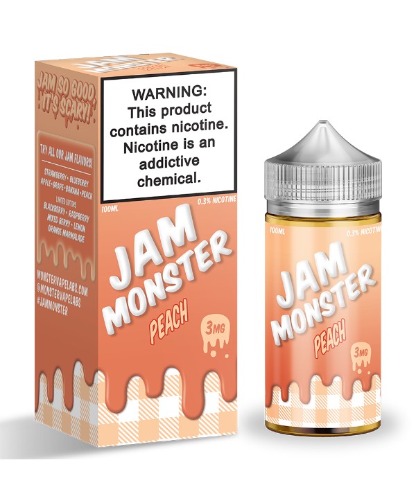 Jam Monster - Peach 100ml