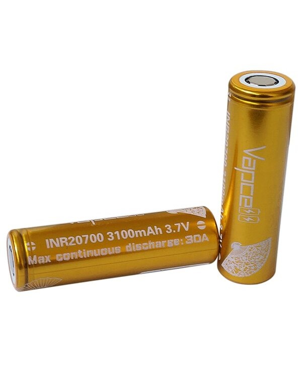 VapCell INR 20700 3100mAh 30A Battery