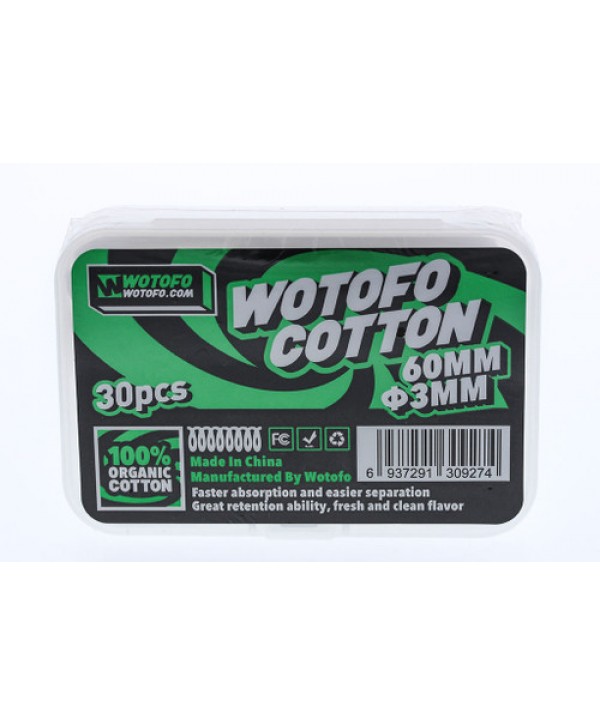 WOTOFO Agleted Organic Cotton