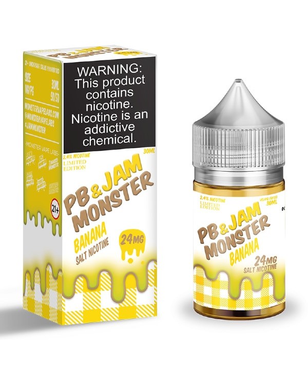 Jam Monster Salt - PB & Jam Banana 30ml