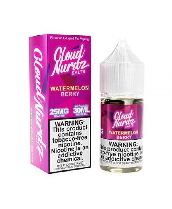 Cloud Nurdz Salts - Watermelon Berry 30ml