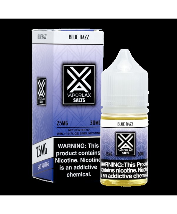 Vaporlax Salts - Blue Razz 30ml