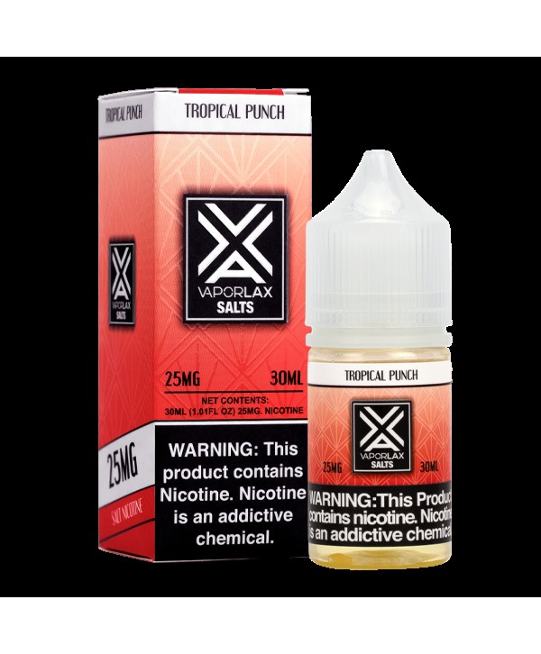 Vaporlax Salts - Tropical Punch 30ml