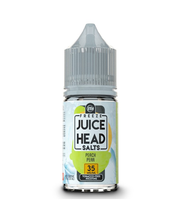 Juice Head TFN Salts - Peach Pear Freeze 30ml