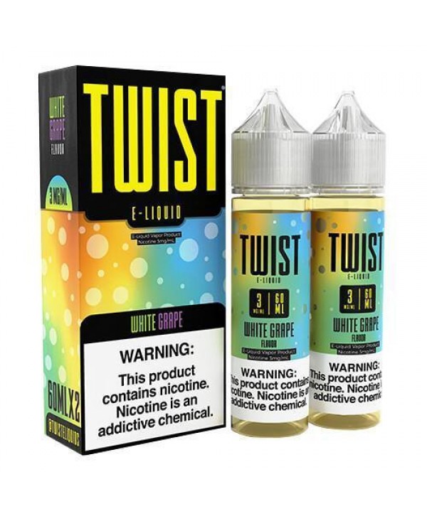 Twist E-Liquid - White Grape 120ml