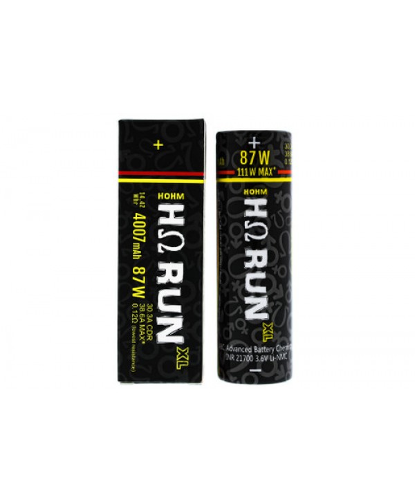Hohm RUN XL 21700 4007mAh 30.3A Battery