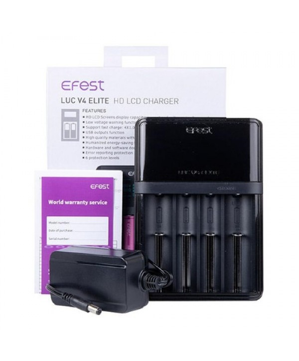 Efest LUC V4 Elite HD LCD Charger