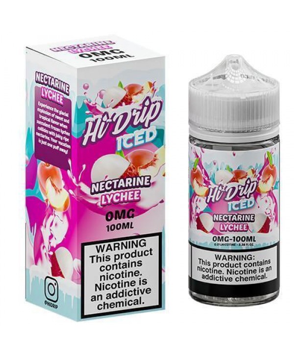 Hi Drip - Iced Nectarine Lychee 100ml