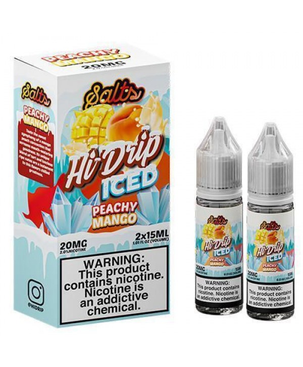 Hi Drip Salts - Iced Peachy Mango 30ml