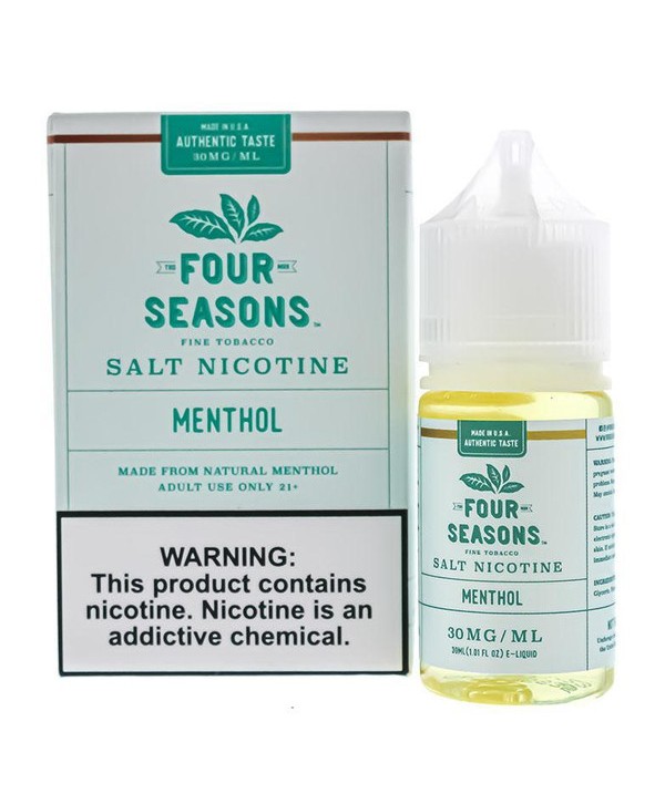 Four Seasons Salts - Menthol 30ml
