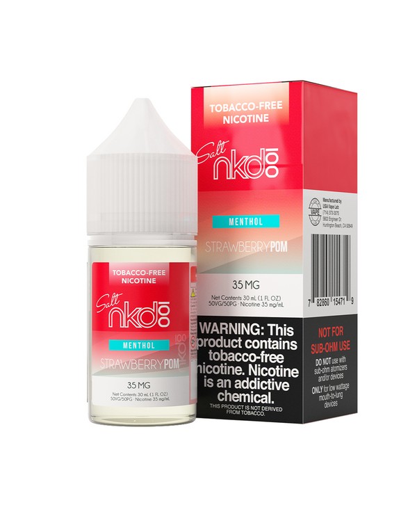 Nkd 100 Salt Menthol - Strawberry Pom 30ml