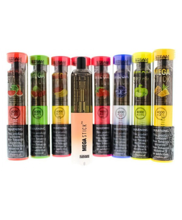 Steam Engine Mega Stick Disposable Pod (4000 Puffs)