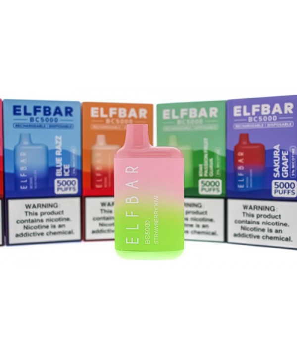 Elf Bar BC5000 Disposable Pod (5000 Puffs)