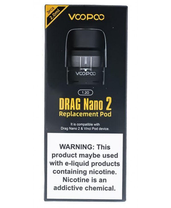 VooPoo Drag Nano 2 Pod (3 Pack)